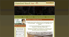 Desktop Screenshot of dunelandbeachinn.com